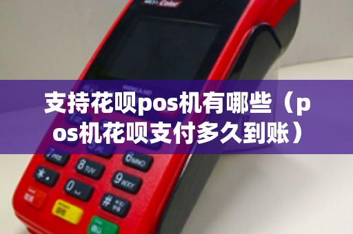 支持花呗pos机有哪些（pos机花呗支付多久到账）