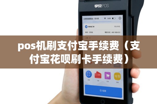 pos机刷支付宝手续费（支付宝花呗刷卡手续费）