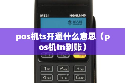 pos机ts开通什么意思（pos机tn到账）