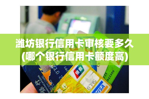 潍坊银行信用卡审核要多久(哪个银行信用卡额度高)