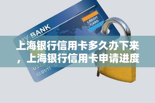 上海银行信用卡多久办下来，上海银行信用卡申请进度查询官网