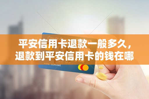 平安信用卡退款一般多久，退款到平安信用卡的钱在哪
