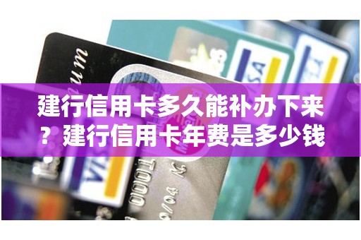 建行信用卡多久能补办下来？建行信用卡年费是多少钱