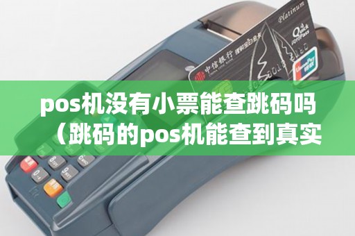 pos机没有小票能查跳码吗（跳码的pos机能查到真实商户吗）