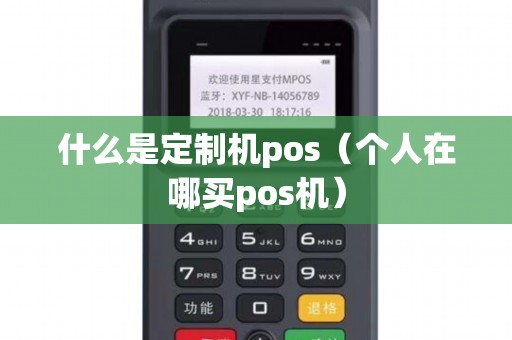 什么是定制机pos（个人在哪买pos机）