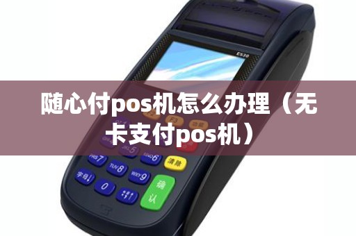 随心付pos机怎么办理（无卡支付pos机）