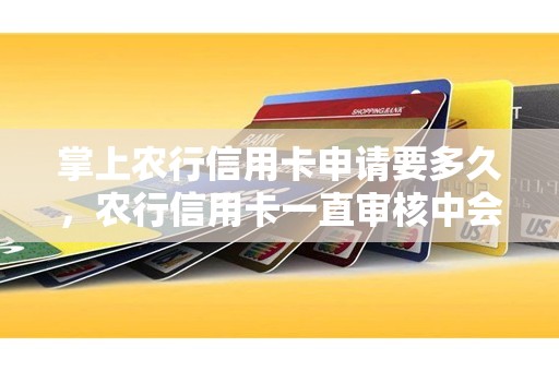 掌上农行信用卡申请要多久，农行信用卡一直审核中会拒吗