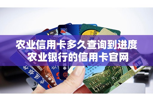 农业信用卡多久查询到进度 农业银行的信用卡官网
