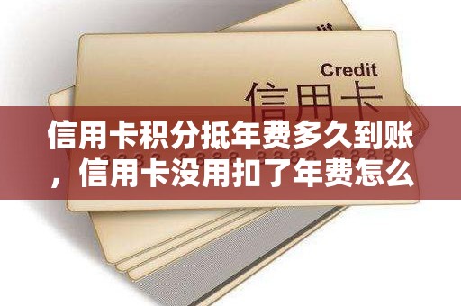 信用卡积分抵年费多久到账，信用卡没用扣了年费怎么办