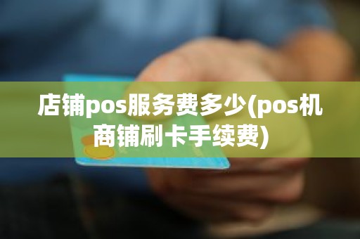 店铺pos服务费多少(pos机商铺刷卡手续费)