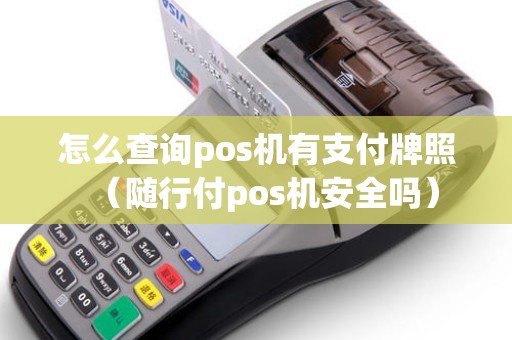 怎么查询pos机有支付牌照（随行付pos机安全吗）