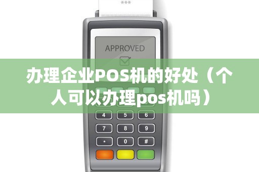 办理企业POS机的好处（个人可以办理pos机吗）