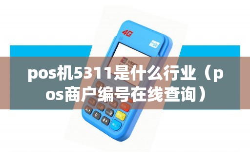 pos机5311是什么行业（pos商户编号在线查询）