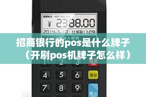招商银行的pos是什么牌子（开刷pos机牌子怎么样）
