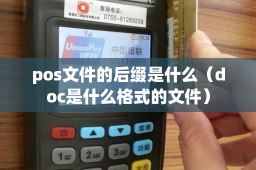 pos文件的后缀是什么（doc是什么格式的文件）