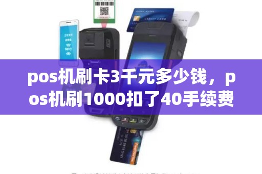 pos机刷卡3千元多少钱，pos机刷1000扣了40手续费