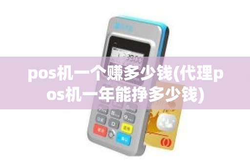 pos机一个赚多少钱(代理pos机一年能挣多少钱)