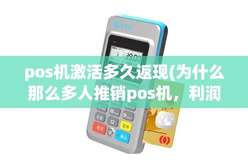 pos机激活多久返现(为什么那么多人推销pos机，利润很大吗)