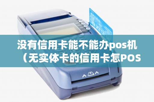 没有信用卡能不能办pos机（无实体卡的信用卡怎POS机）