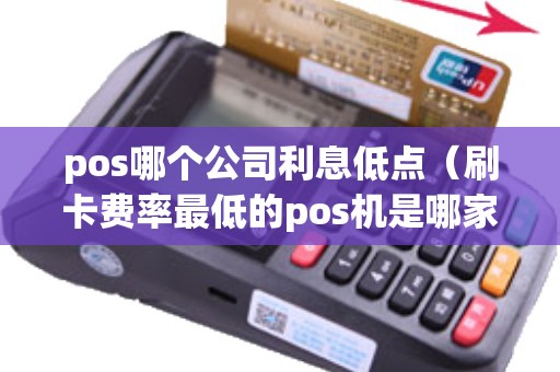 pos哪个公司利息低点（刷卡费率最低的pos机是哪家公司）