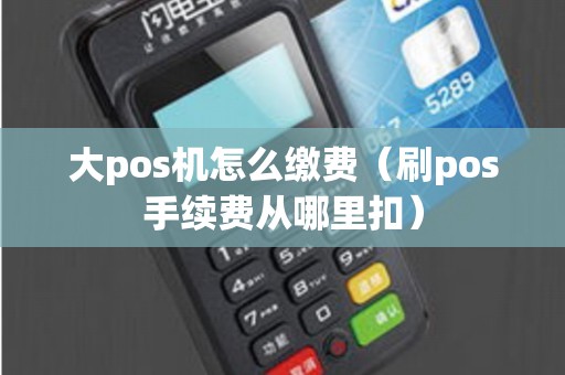 大pos机怎么缴费（刷pos手续费从哪里扣）