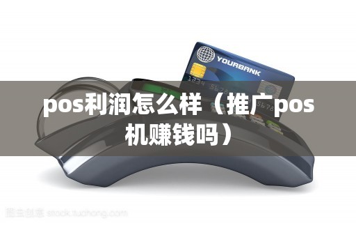 pos利润怎么样（推广pos机赚钱吗）