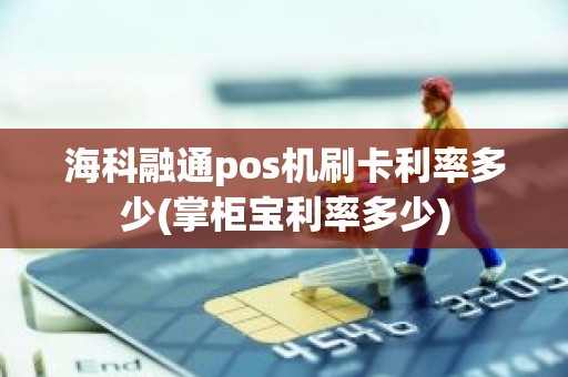 海科融通pos机刷卡利率多少(掌柜宝利率多少)