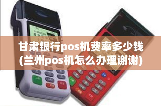 甘肃银行pos机费率多少钱(兰州pos机怎么办理谢谢)