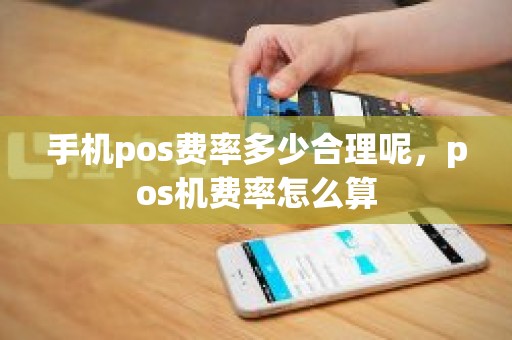 手机pos费率多少合理呢，pos机费率怎么算