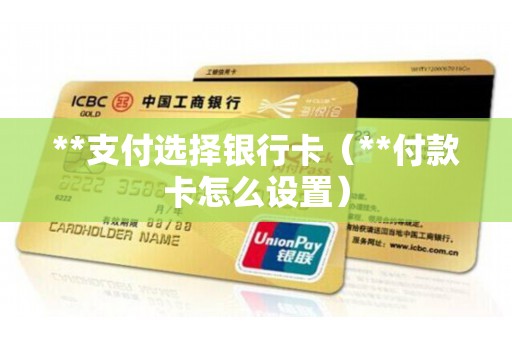 **支付选择银行卡（**付款卡怎么设置）