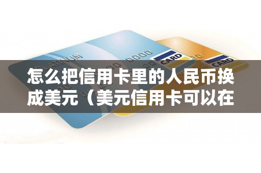 怎么把信用卡里的人民币换成美元（美元信用卡可以在国内使用吗）
