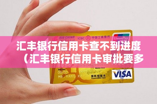 汇丰银行信用卡查不到进度（汇丰银行信用卡审批要多久）