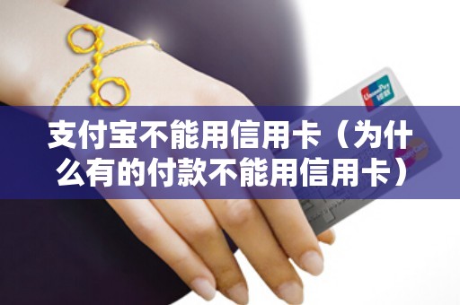 支付宝不能用信用卡（为什么有的付款不能用信用卡）