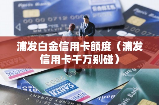 浦发白金信用卡额度（浦发信用卡千万别碰）
