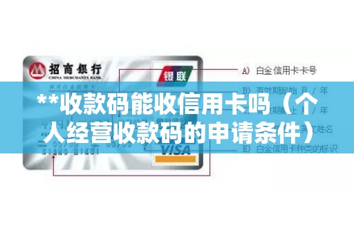 **收款码能收信用卡吗（个人经营收款码的申请条件）