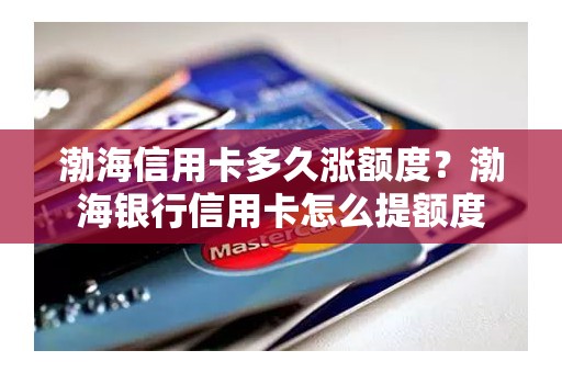 渤海信用卡多久涨额度？渤海银行信用卡怎么提额度