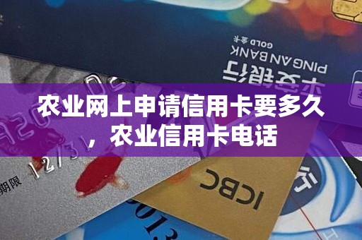 农业网上申请信用卡要多久，农业信用卡电话