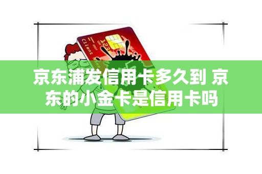 京东浦发信用卡多久到 京东的小金卡是信用卡吗