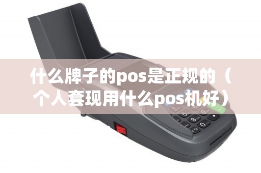 什么牌子的pos是正规的（个人套现用什么pos机好）
