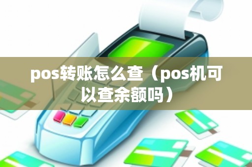 pos转账怎么查（pos机可以查余额吗）