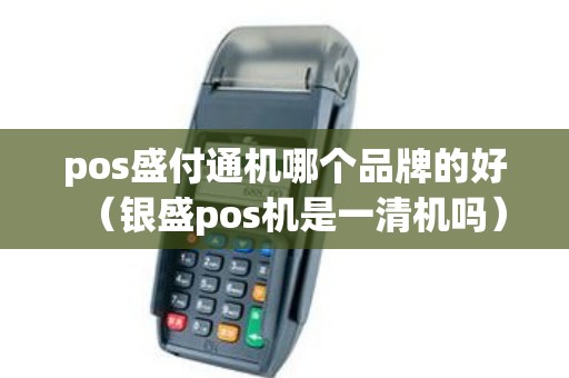 pos盛付通机哪个品牌的好（银盛pos机是一清机吗）