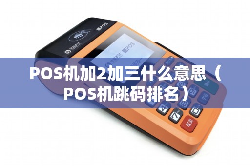 POS机加2加三什么意思（POS机跳码排名）