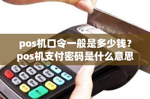 pos机口令一般是多少钱？pos机支付密码是什么意思