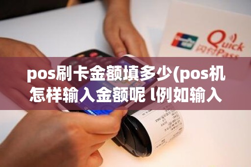pos刷卡金额填多少(pos机怎样输入金额呢 l例如输入100元、3.14元、3.2元、20000元怎么输入数字,谢谢) pos刷卡金额填多少(pos机怎样输入金额呢 l例如输入100元、3.14元、3.2元、20000元怎么输入数字,谢谢)