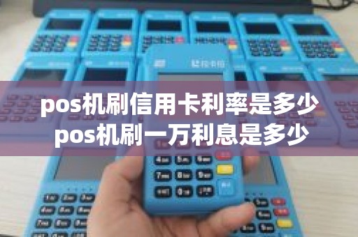 pos机刷信用卡利率是多少 pos机刷一万利息是多少