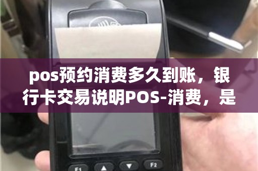pos预约消费多久到账,银行卡交易说明POS-消费,是什么意思啊 pos预约消费多久到账,银行卡交易说明POS-消费,是什么意思啊