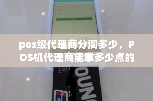 pos级代理商分润多少，POS机代理商能拿多少点的分润
