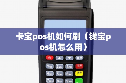 卡宝pos机如何刷（钱宝pos机怎么用）