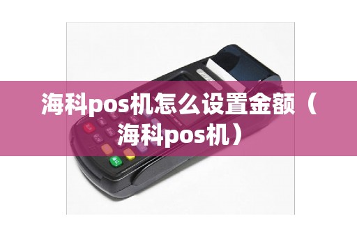 海科pos机怎么设置金额（海科pos机）