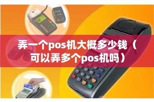 弄一个pos机大概多少钱（可以弄多个pos机吗）